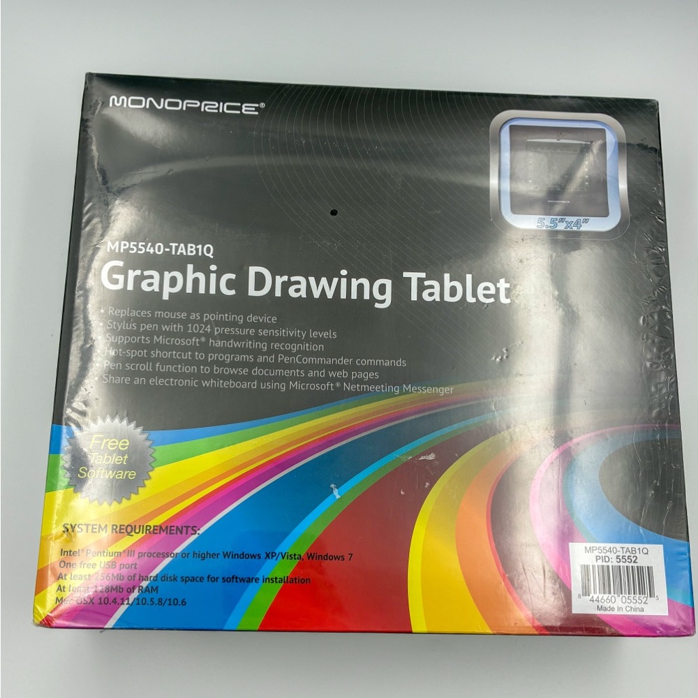 Monoprice Graphic Drawing Tablet 5.5 X 4
